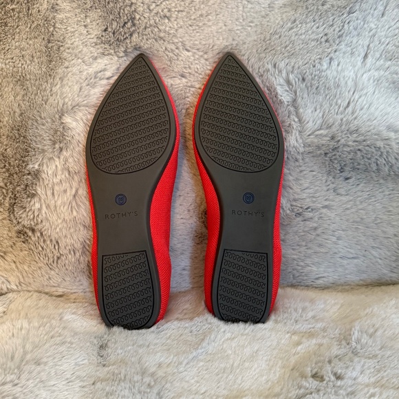 Rothy’s The Point Shoes - 7.5 in Flame (discontinued color) - Picture 5 of 6